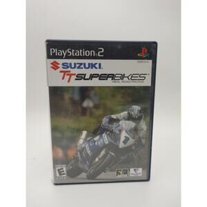 Suzuki TTSuperbikes (Sony PlayStation 2, PS2) Game CIB Complete w/ Manual Tested